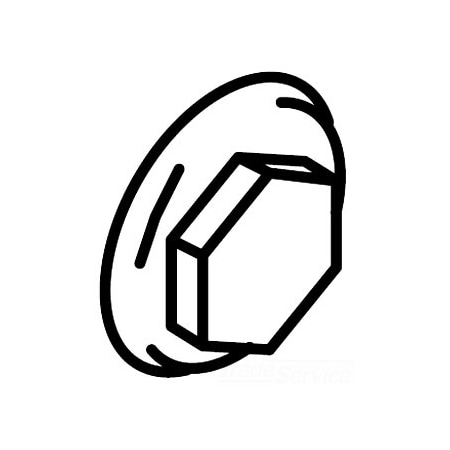 Kohler Semi Recess Cleanout Plug 35856-CP